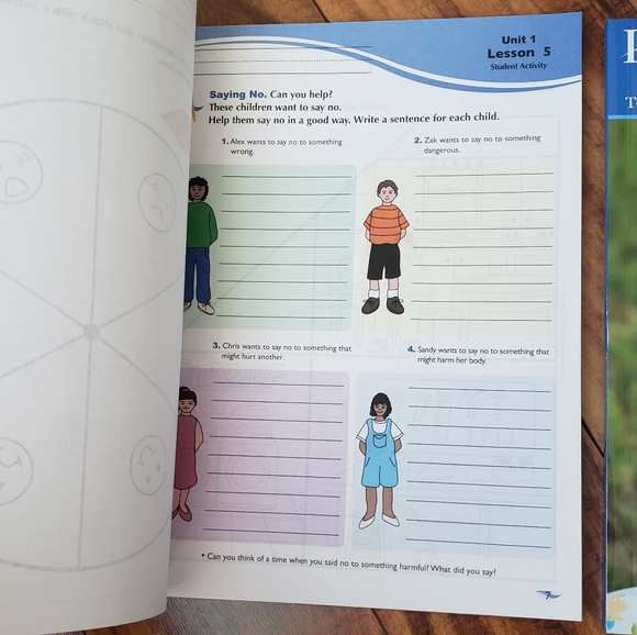 Horizon Grade 2 Health Workbook for homeschooling - Picture 2 of 4